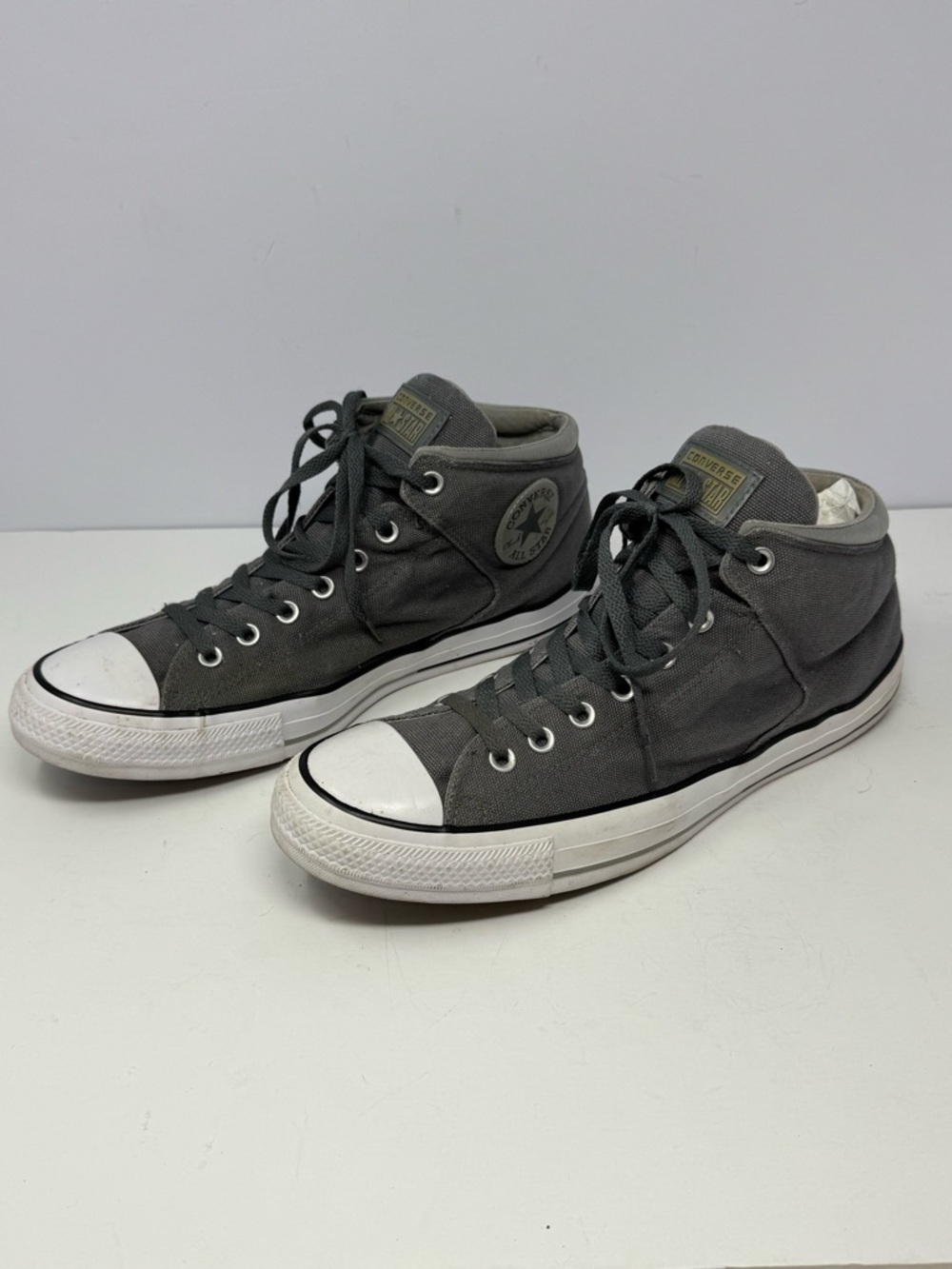 Converse Chuck Taylor All Star High Top Gray Men  Sz 13 Women Sz 15 A6